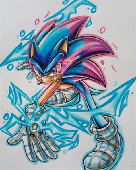 Paradox Sonic (new transformation of Sonic in Sonic Prime) | Blake_Art ...
