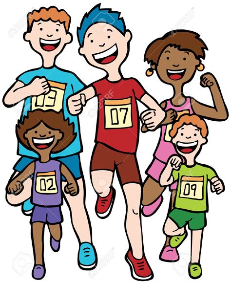 6+ Race Clip Art - Preview : Running Race Clip | HDClipartAll