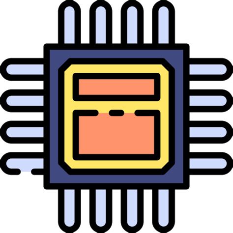 Computer chip - Free electronics icons