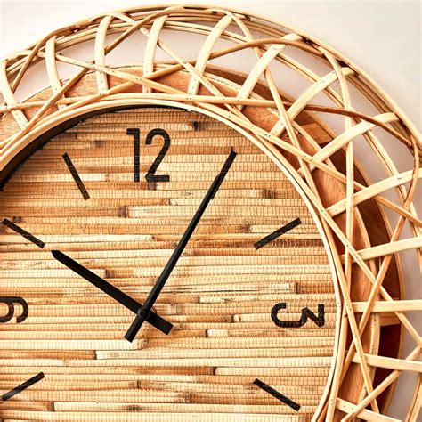 Buy Casablanca Aspire Wooden Wall Clock - 50cm from Home Centre at just ...