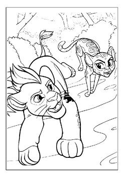 Fuli Lion Guard Coloring Pages [2025]