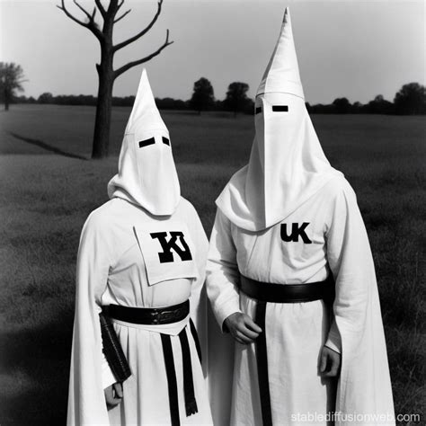 ku klux klan hunt a black man who stares straight with his mouth open ...