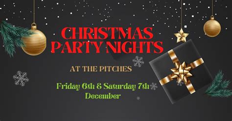 Christmas Party Nights 6th & 7th Dec 2024, Leicester Rd, LE10 3DR ...