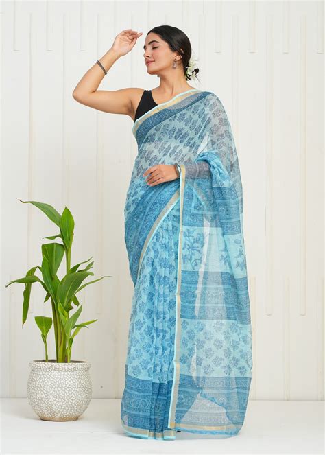 Utsav Kota Doria Saree – Cotton Curio