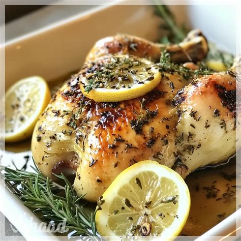 Lemon Herb Roasted Chicken Recipe: A Flavorful Delight! – Vihaad Recipes