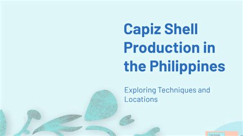 Image result for Capiz Shell Processing