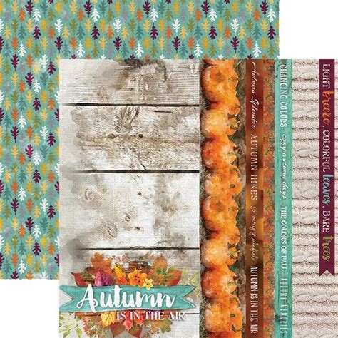 Scrapbook Paper - Autumn Air - Paper House