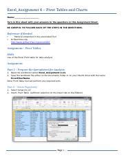 Image result for Excel Assignment 7