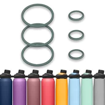 BOSORIO 3 Sets Gaskets Compatible with Camelbak Chute Mag Water Bottle ...