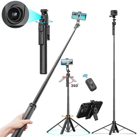 WeCool S8 AI-Powered Selfie Stick for Mobile, Auto Face Tracking Tripod ...