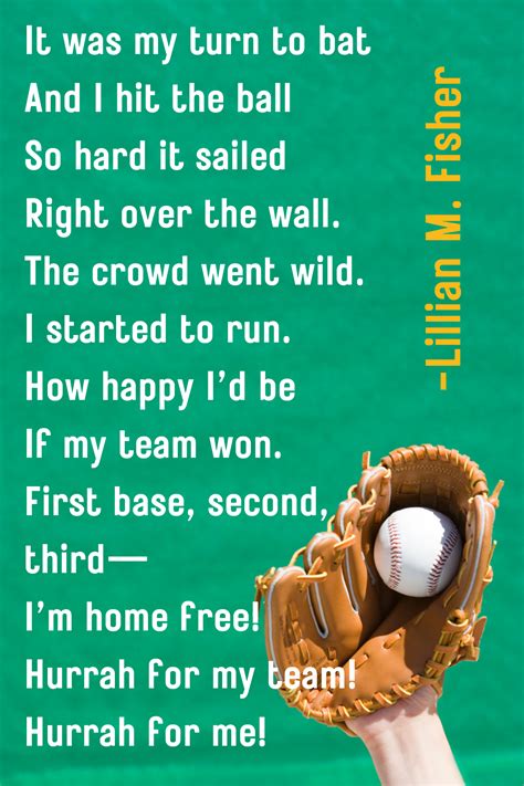 13 Best Baseball Poems For Dugout Chants - Aestheticpoems