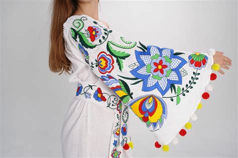 Dress, Dress cotton , Dress white , Dress vyshivanka, Dress Ukrainian ...