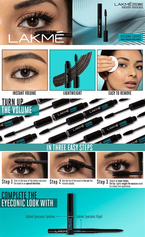 Buy Lakmé Eyeconic Volume Mascara 8.5ML Online - LakméIndia – Lakmē