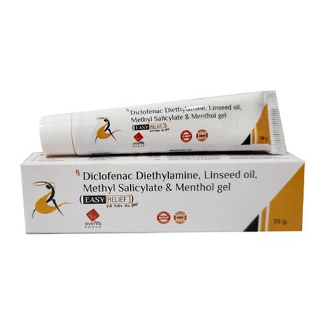 EASY RELIEF GEL Ointment Events Pharmaceuticals Pvt. Ltd.