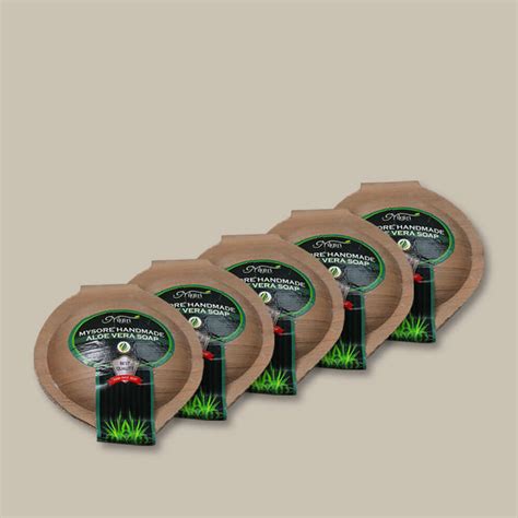 Nilgiri Aromas Mysore Handmade Shea Butter Aloe Vera Soap Combo Pack 9