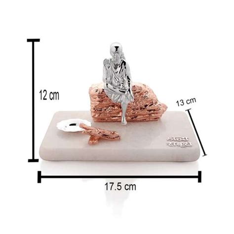 Buy Sai Baba With White Stone Online at Episodesilver