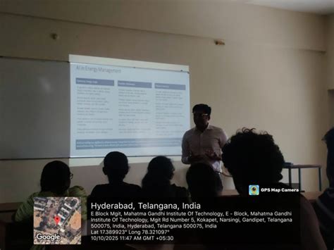 Expert Lecture on “Powering Tomorrow: Innovation, Intelligence & Impact ...