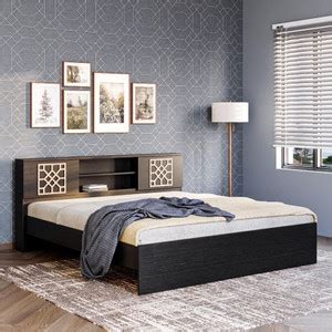 Wakefit Algol Engineered Wood Queen Bed, 210 cm x 160 cm (6.89 ft x 5. ...