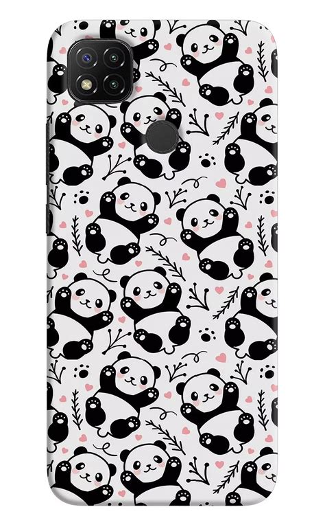 Save Big: Get the Cute Panda Redmi 9 Back Cover - Shop Now – Casekaro