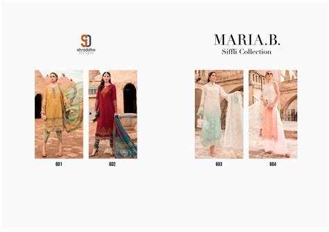 Shraddha Maria B Siffli Collection Designer Eid Festival Wear Online ...