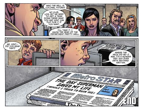 [Adventures of Superman #35] Superman does not do what Superman does ...