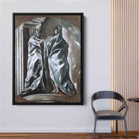 The Visitation (1518) by Raphael - Canvas Artwork — Kanvah