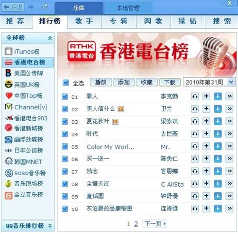 中国好听歌曲排行榜_好听的中文歌曲 冷伤感点的 好的加分(2)_中国排行网