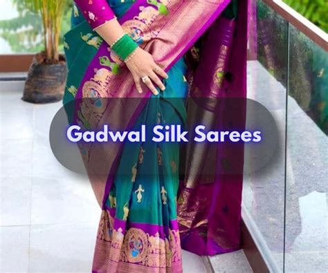 Buy Gadwal Pure Silk Sarees Online at Best Price