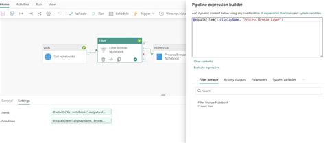 Set NotebookId dynamically in notebook activity of... - Microsoft ...