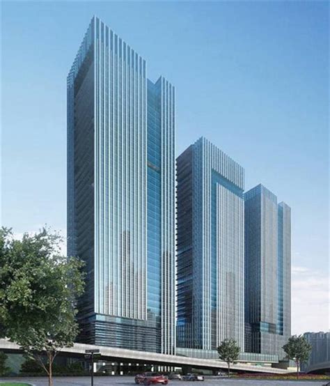 180米领衔10栋超高层 济南国际金融城北区建筑群陆续揭开面纱_腾讯新闻
