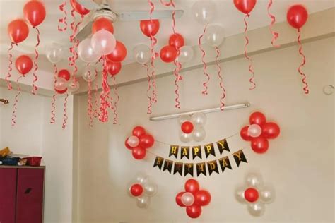 Simple Balloon Surprise Decoration At Your Home Near Me