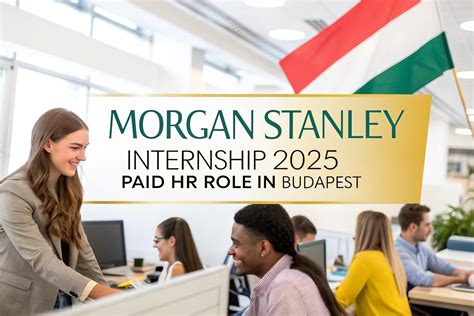 Intern At Morgan Stanley