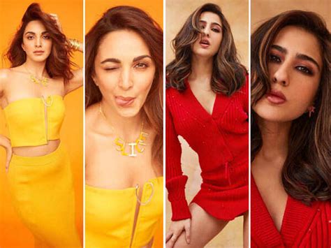 Kiara Advani and Sara Ali Khan choose a bright colour palette for the ...