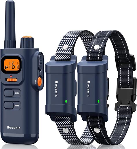 Bousnic Dog Training Collar with Remote - 4000ft Waterproof Dog Shock ...