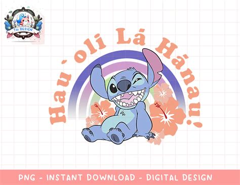 Disney Lilo & Stitch Hau Oli La Hanau Stitch Wink & Smile pn | Inspire ...