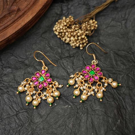 Gold Plated Earrings for Women | Silver Earrings | Shop Now