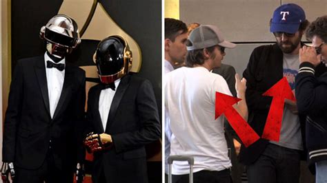 Daft Punk Real Faces