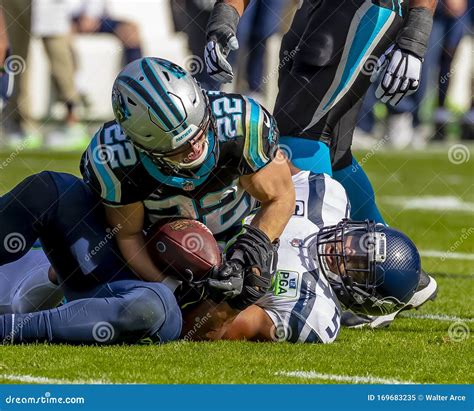 November 25 Seattle Seahawks Vs Carolina Panthers Editorial Image ...