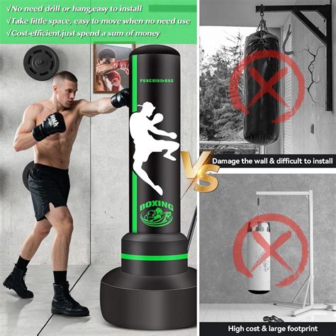 JUOIFIP Heavy Punching Bag with Stand Adults Teens,70 India | Ubuy