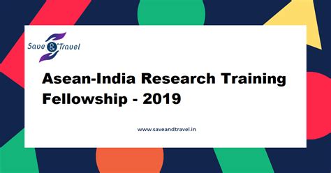 Asean-India Research Training Fellowship (AI-RTF)