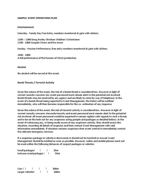 Event Operational Plan Example 的图像结果