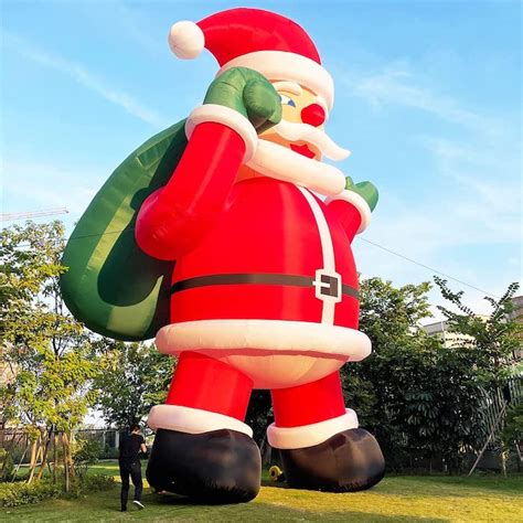 How to Make Inflatable Santa 的图像结果