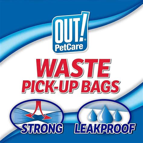 Out Pet Care Green Colored Waste Pick-Up Bags - 120 Bags | Zigly