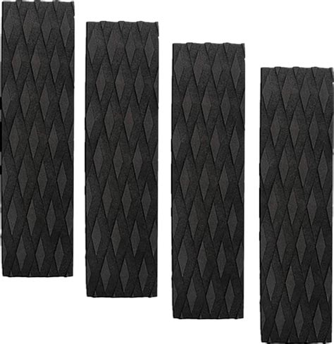 None branded Anti-Slip Surfboard Traction Pads - Set of 4 - Black India ...