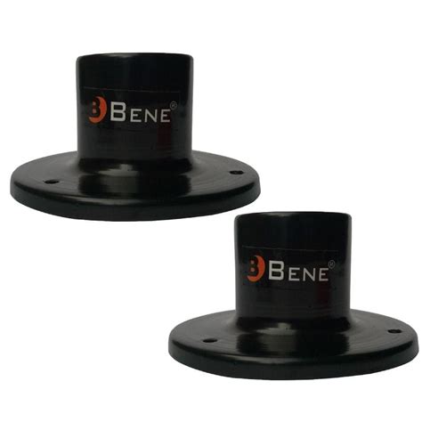 Buy Round Base Stand For Garden Lights MS (Black, 11 cms) at Best Price ...