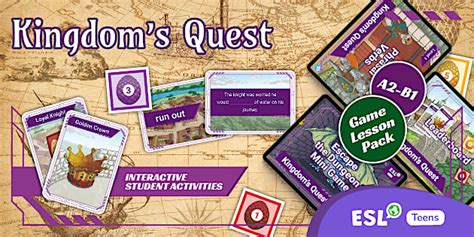 ESL Gamified Grammar: The Kingdom's Quest - Teacher Guide