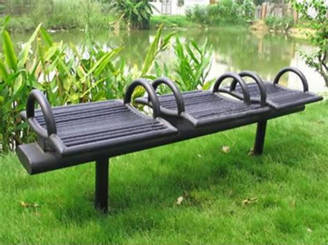 户外实木公园椅实木长椅子塑木公共座椅铁艺铸铝长条椅庭院凳-阿里巴巴