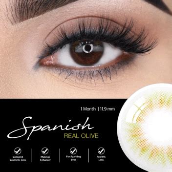 OLENS Premium Color Contact Lens | Spanish Real Color Lens