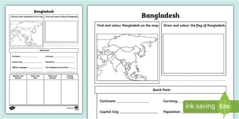 KS2 Bangladesh Research Activity (teacher made) - Twinkl