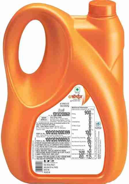 FORTUNE Activ Groundnut Oil Can Price in India - Buy FORTUNE Activ ...